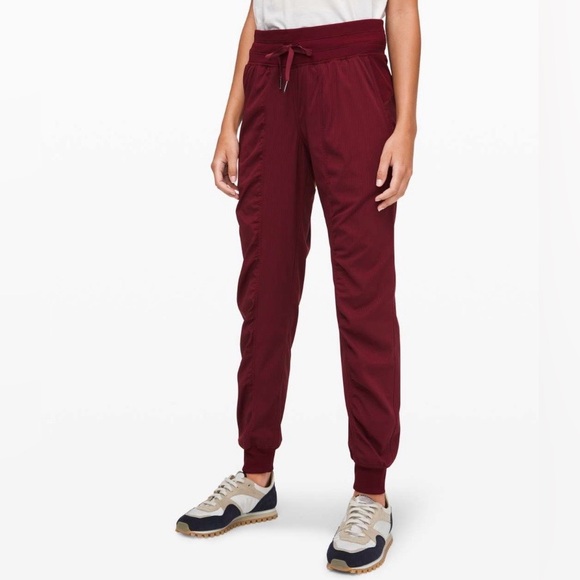 lululemon athletica Pants - Lululemon | Dance Studio Jogger | Deep Rouge‎ | Size 6